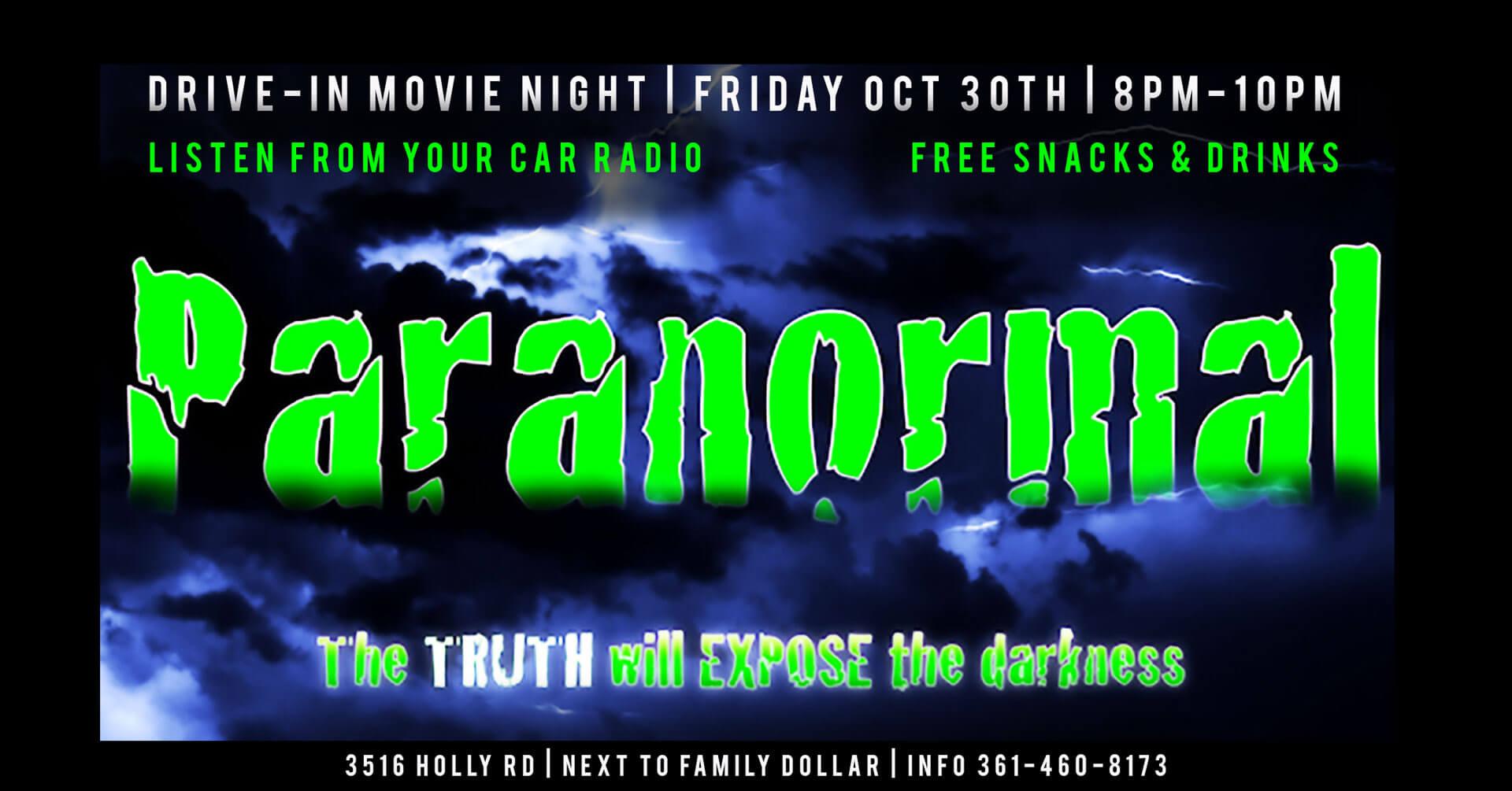 Paranormal Drive-In Movie