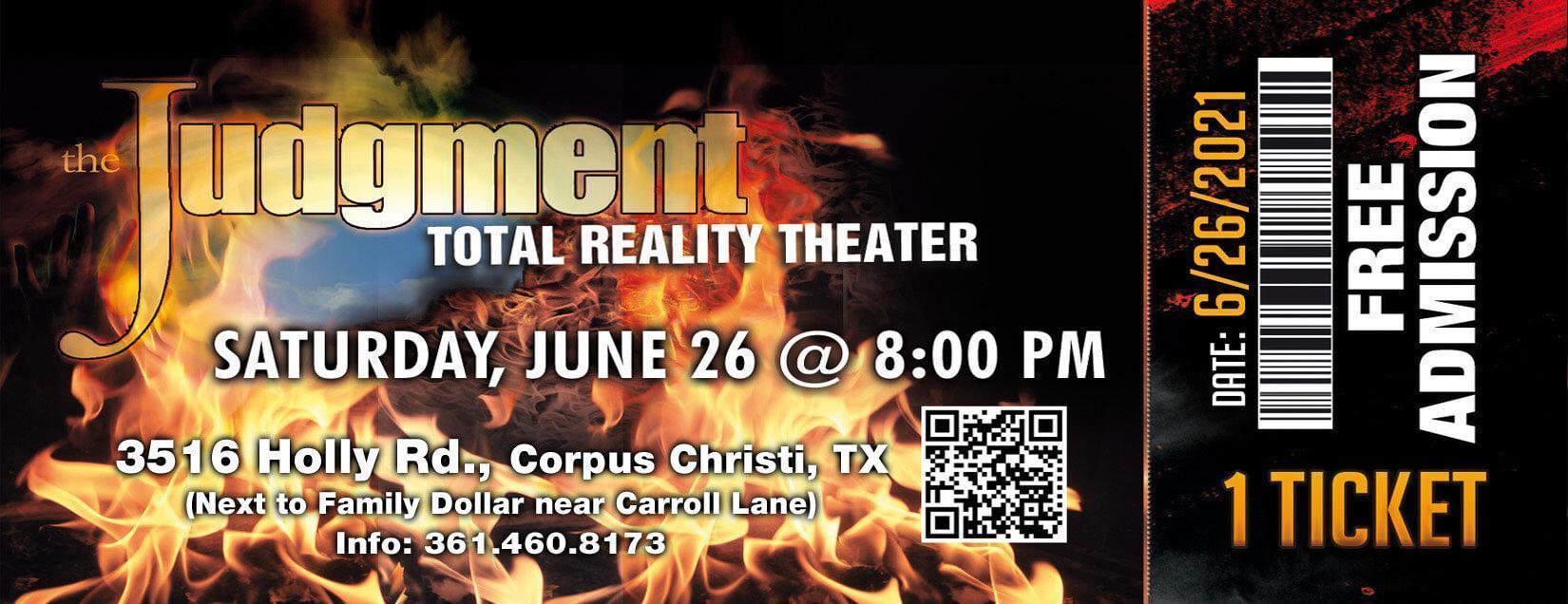 The Judgement Reality Theater Corpus Christi, TX